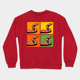 Pop Art Corn Snake - Exotic Snake Crewneck Sweatshirt